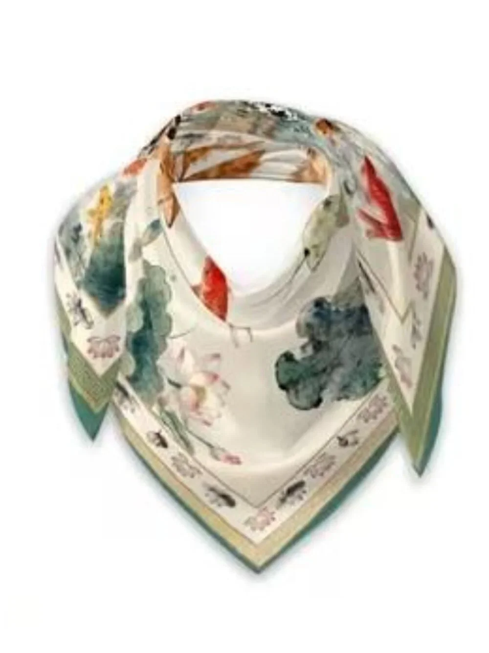 FISHING FOR DINNER SCARF
